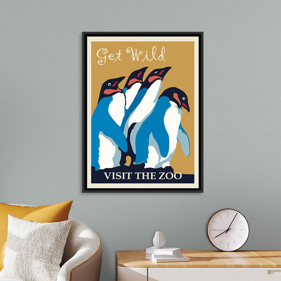 "Penguin Zoo Poster"