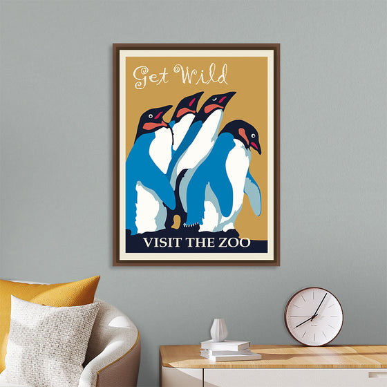 "Penguin Zoo Poster"