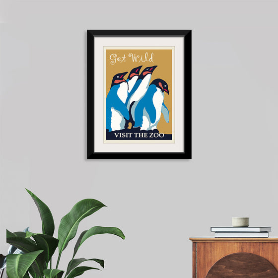 "Penguin Zoo Poster"