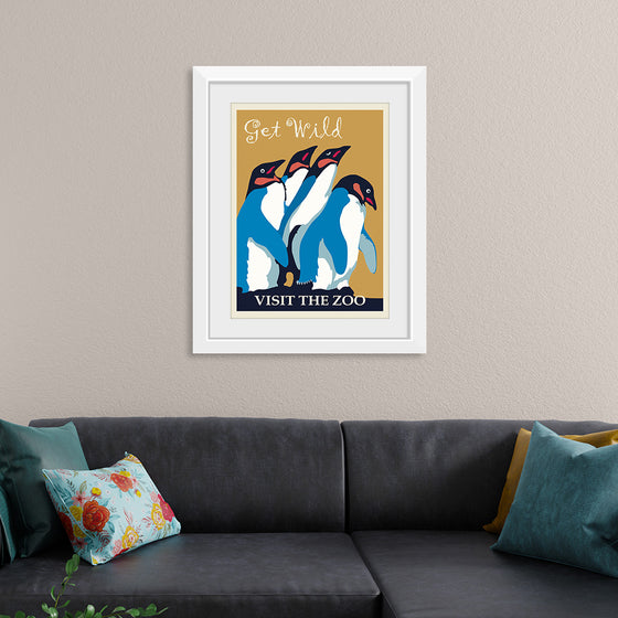 "Penguin Zoo Poster"