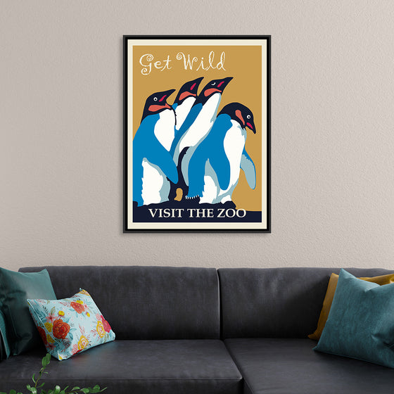 "Penguin Zoo Poster"