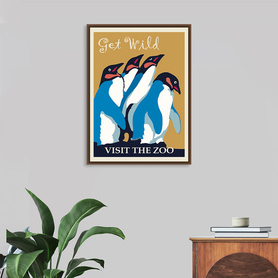 "Penguin Zoo Poster"