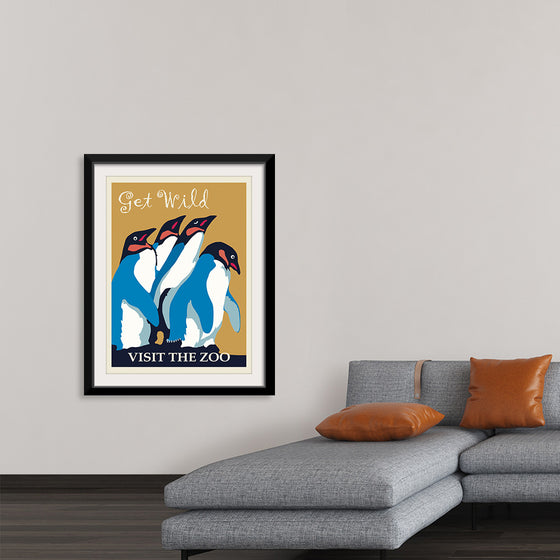 "Penguin Zoo Poster"