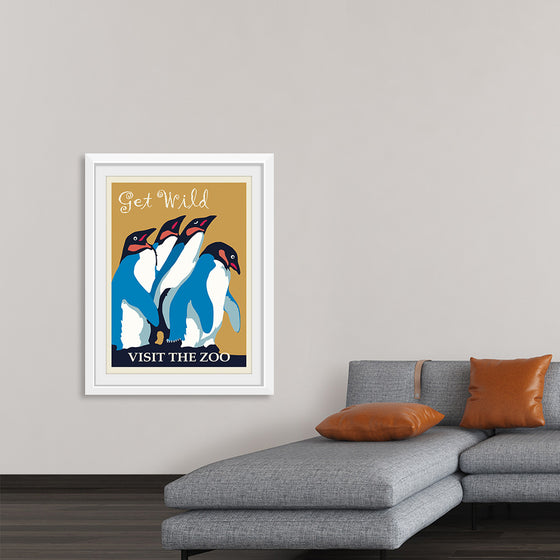 "Penguin Zoo Poster"