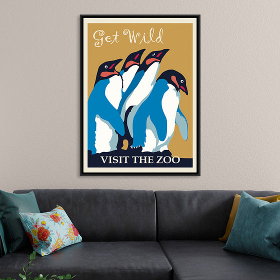 "Penguin Zoo Poster"