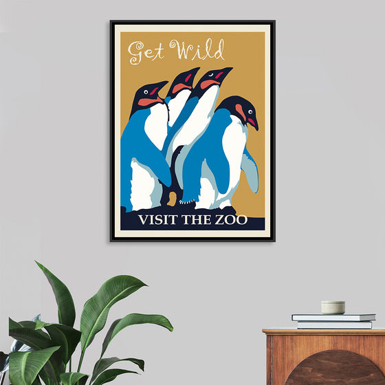 "Penguin Zoo Poster"