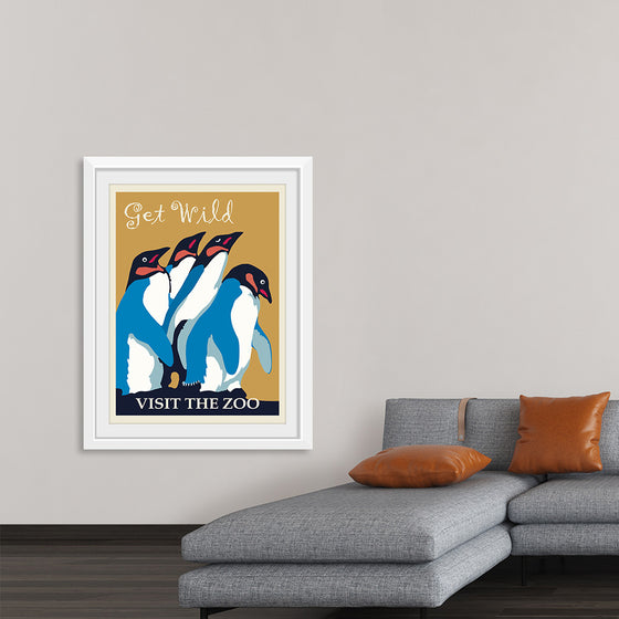 "Penguin Zoo Poster"