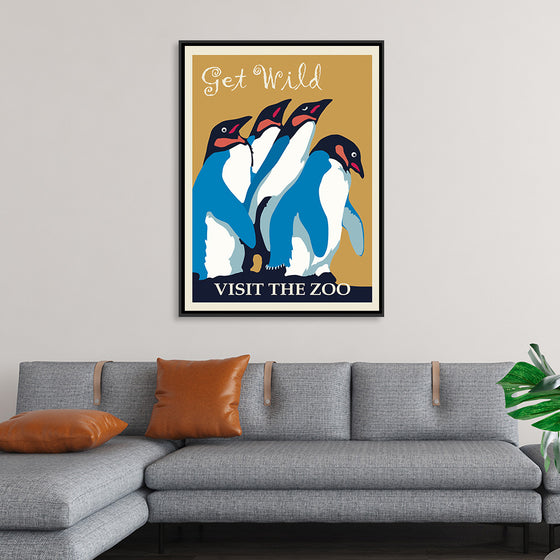 "Penguin Zoo Poster"