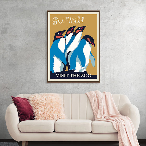 "Penguin Zoo Poster"