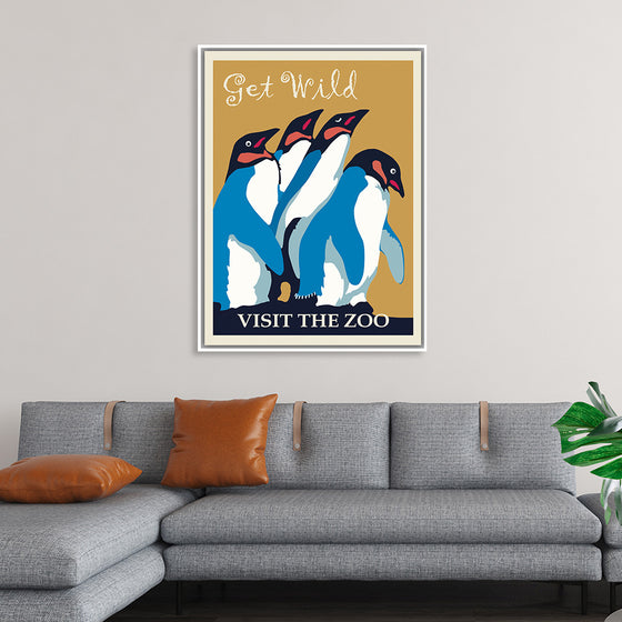 "Penguin Zoo Poster"