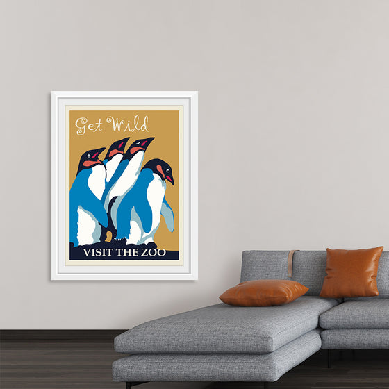 "Penguin Zoo Poster"