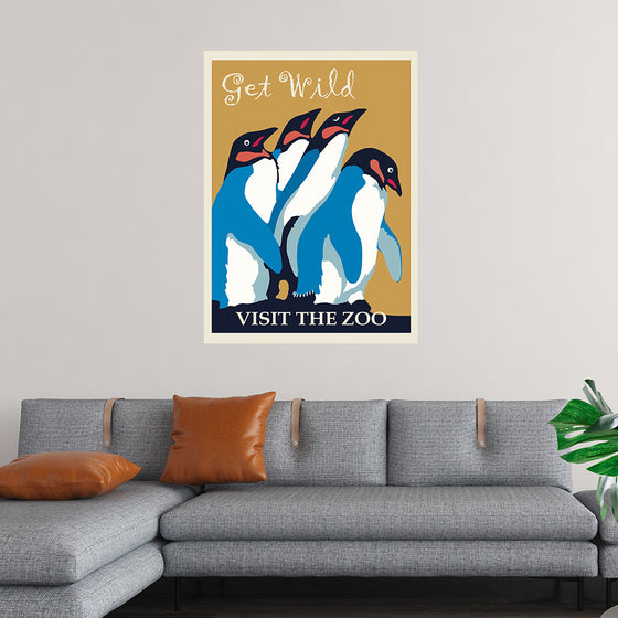 "Penguin Zoo Poster"