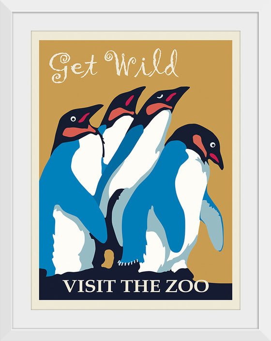 "Penguin Zoo Poster"