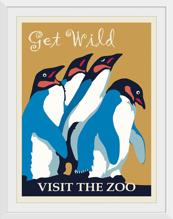 "Penguin Zoo Poster"