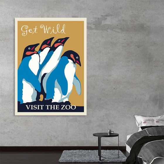 "Penguin Zoo Poster"