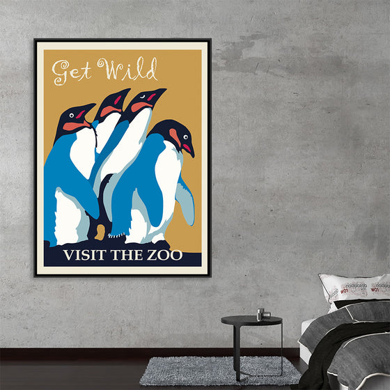 "Penguin Zoo Poster"