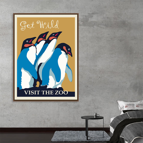 "Penguin Zoo Poster"