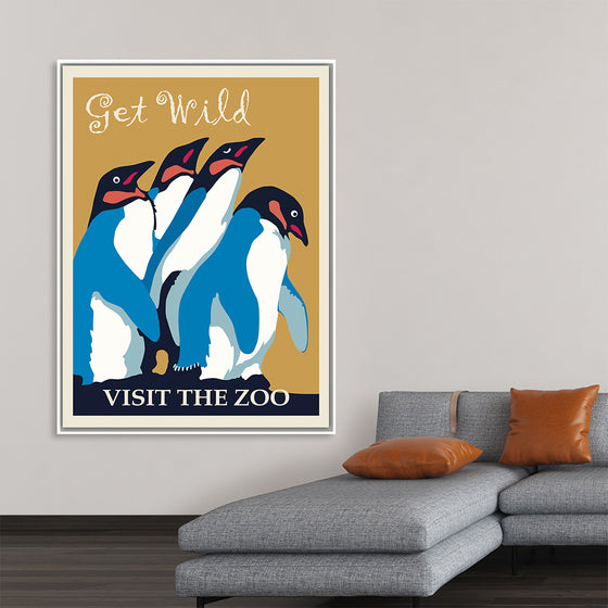 "Penguin Zoo Poster"