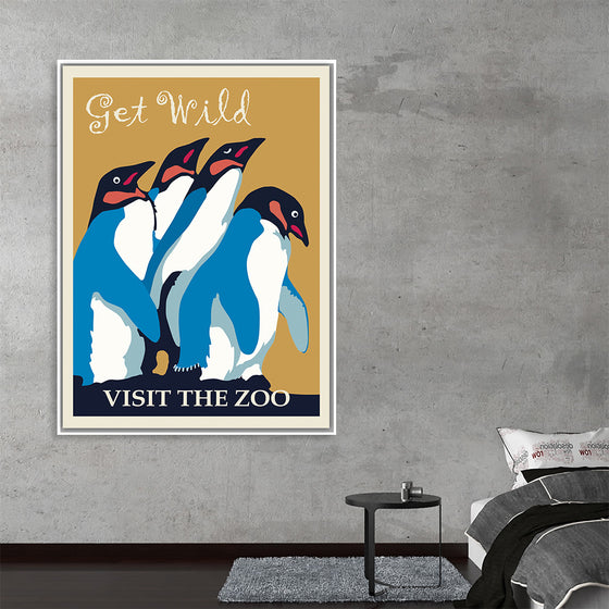 "Penguin Zoo Poster"