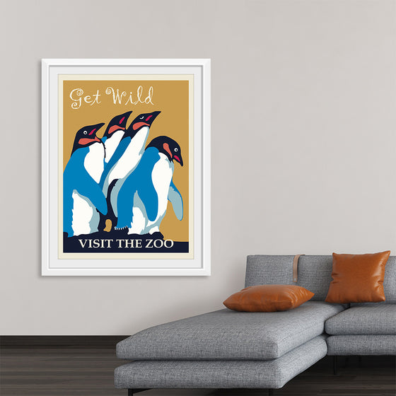 "Penguin Zoo Poster"