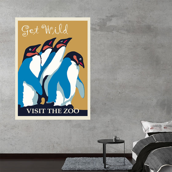 "Penguin Zoo Poster"