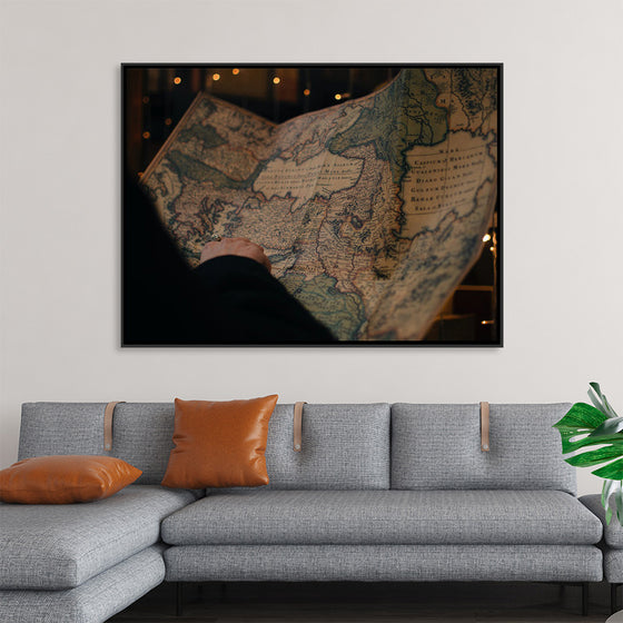 "Ancient World Map"