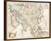 "Map of Asia. Identical to the maps of Guillaume D'Isle (ca.1723)"