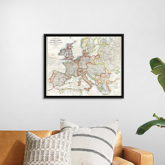 "Strategic map of Central Europe showing the international frontiers / prepared in the War College Division (1915)", Arch. B. Williams and Geo. F. Bontz, Draftsmen.