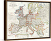 "Strategic map of Central Europe showing the international frontiers / prepared in the War College Division (1915)", Arch. B. Williams and Geo. F. Bontz, Draftsmen.