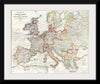 "Strategic map of Central Europe showing the international frontiers / prepared in the War College Division (1915)", Arch. B. Williams and Geo. F. Bontz, Draftsmen.