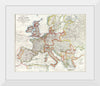 "Strategic map of Central Europe showing the international frontiers / prepared in the War College Division (1915)", Arch. B. Williams and Geo. F. Bontz, Draftsmen.