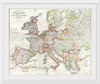 "Strategic map of Central Europe showing the international frontiers / prepared in the War College Division (1915)", Arch. B. Williams and Geo. F. Bontz, Draftsmen.