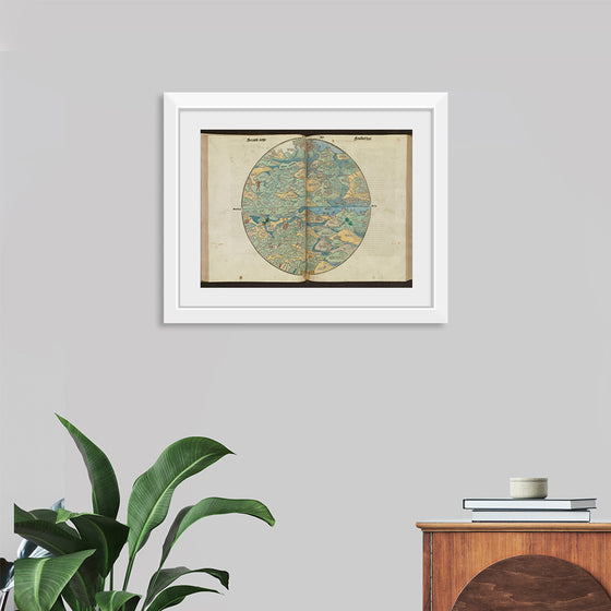 "Circular World Map"