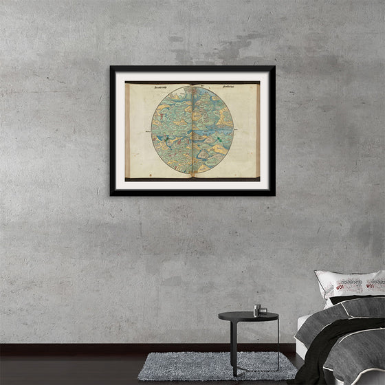 "Circular World Map"