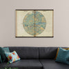 "Circular World Map"