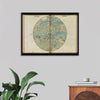 "Circular World Map"