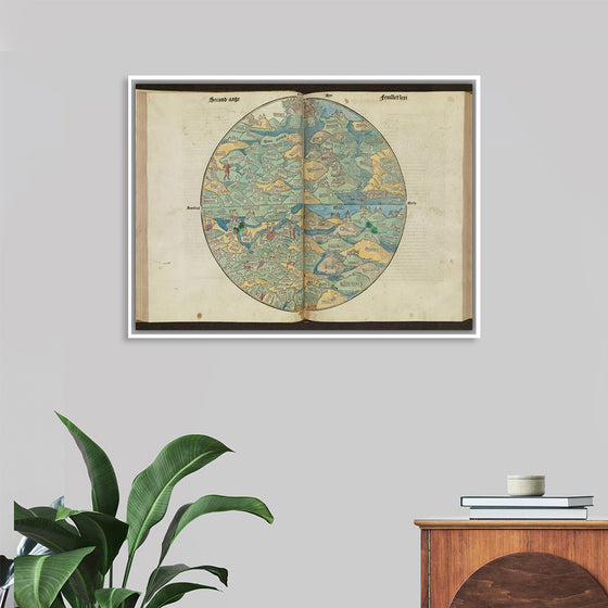 "Circular World Map"