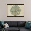 "Circular World Map"