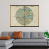 "Circular World Map"