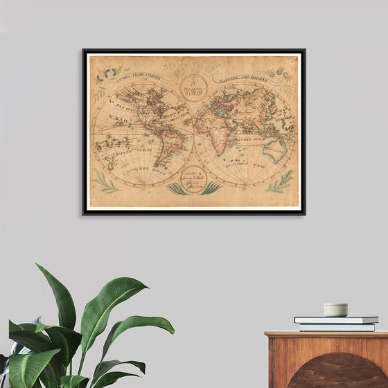 "A Map of the World (1815)"