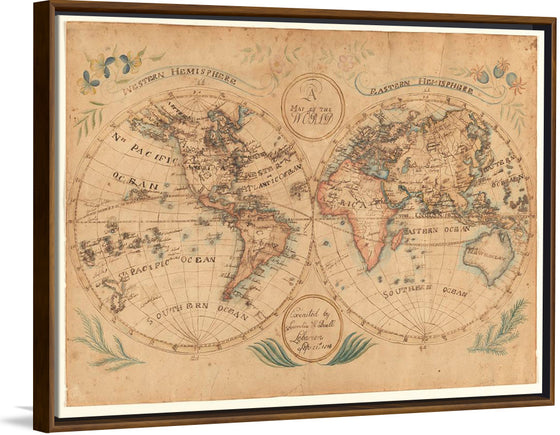 "A Map of the World (1815)"