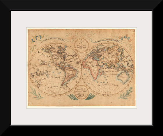 "A Map of the World (1815)"