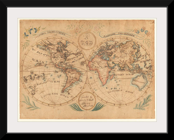 "A Map of the World (1815)"