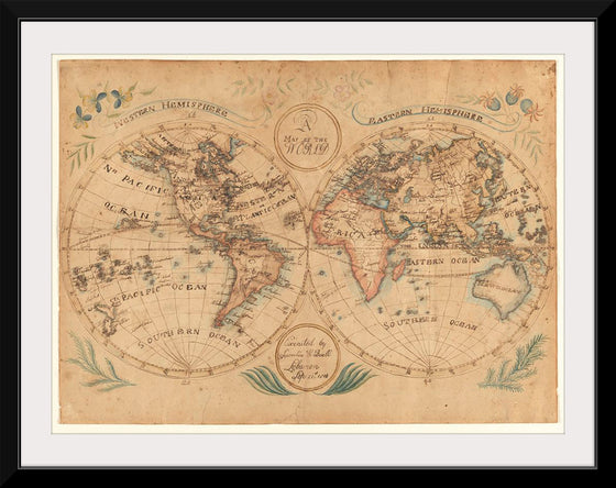 "A Map of the World (1815)"