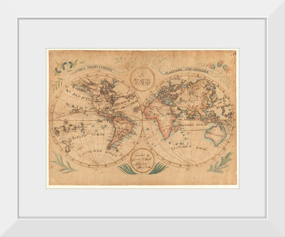 "A Map of the World (1815)"