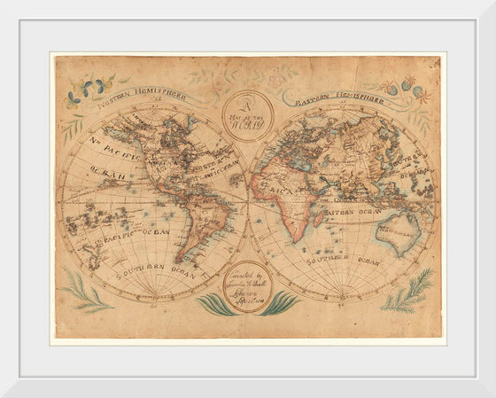 "A Map of the World (1815)"