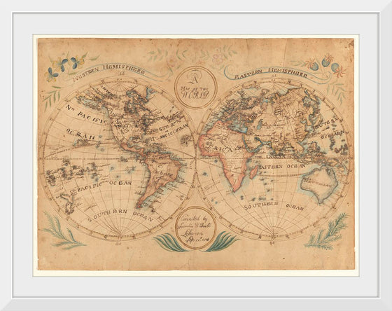 "A Map of the World (1815)"