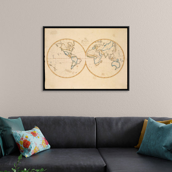 "The World Vintage Map"