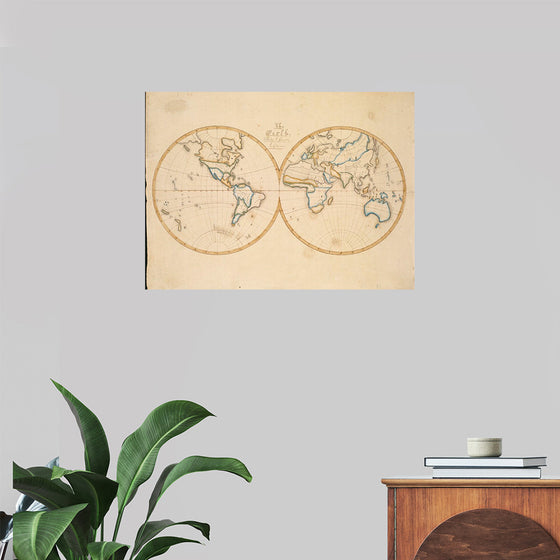 "The World Vintage Map"