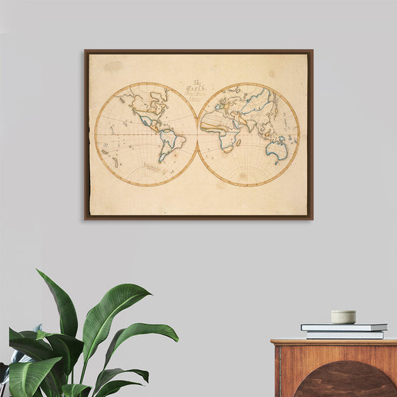 "The World Vintage Map"